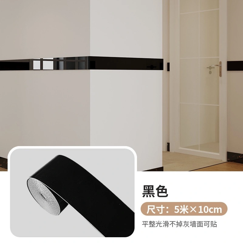 Cross-border skirting board, self-adhesive thickened skirting board, wall stickers, window sill waistline, imitation tile stickers, marble waterproof wall stickers detail image 17