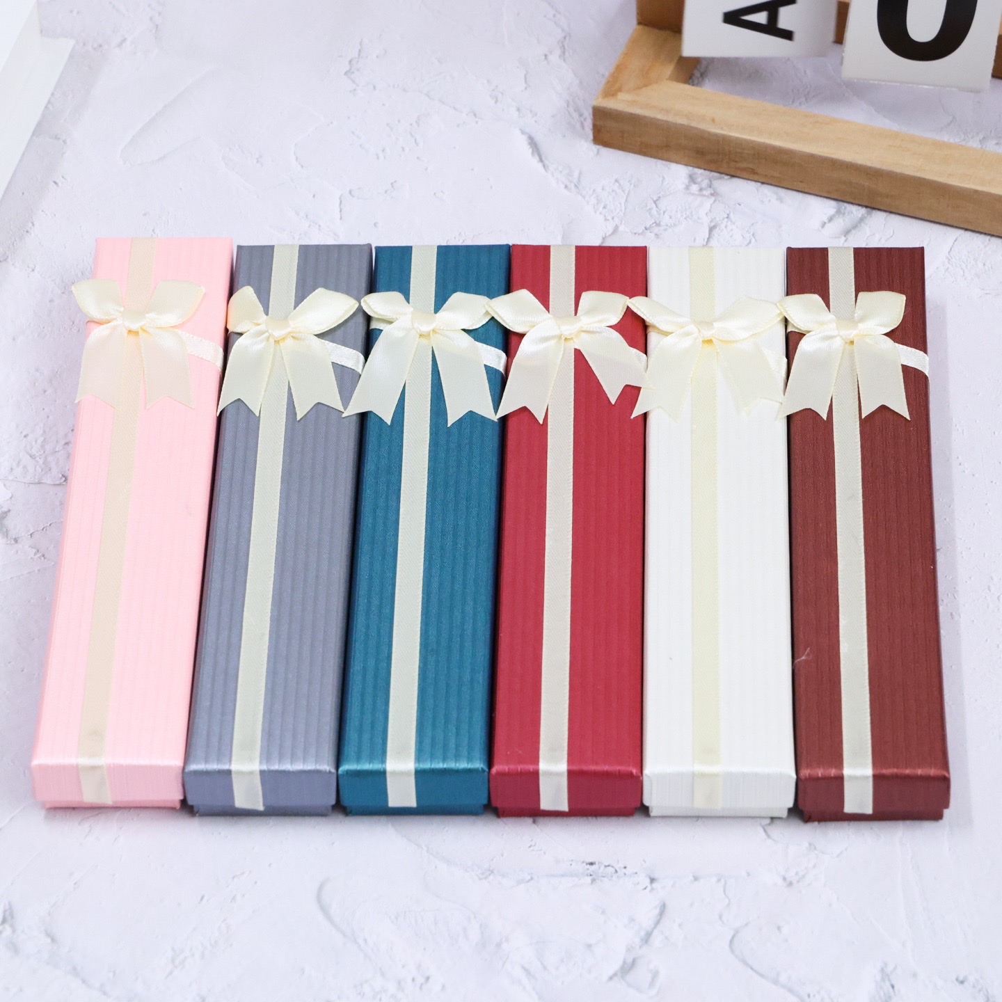 4*21韩版礼盒项链盒吊坠盒手链盒纸盒包装盒首饰盒礼品盒饰品