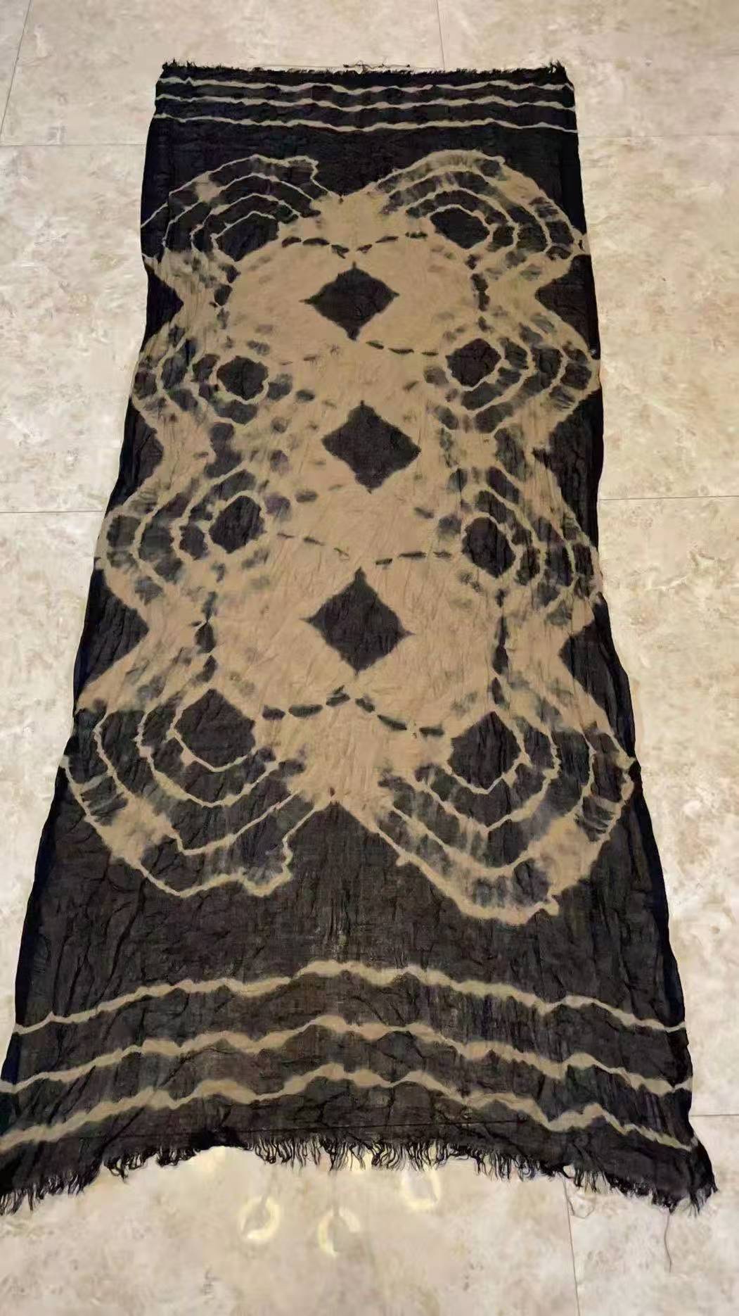 A new and popular faux cotton scarf for casual wear detail image 7