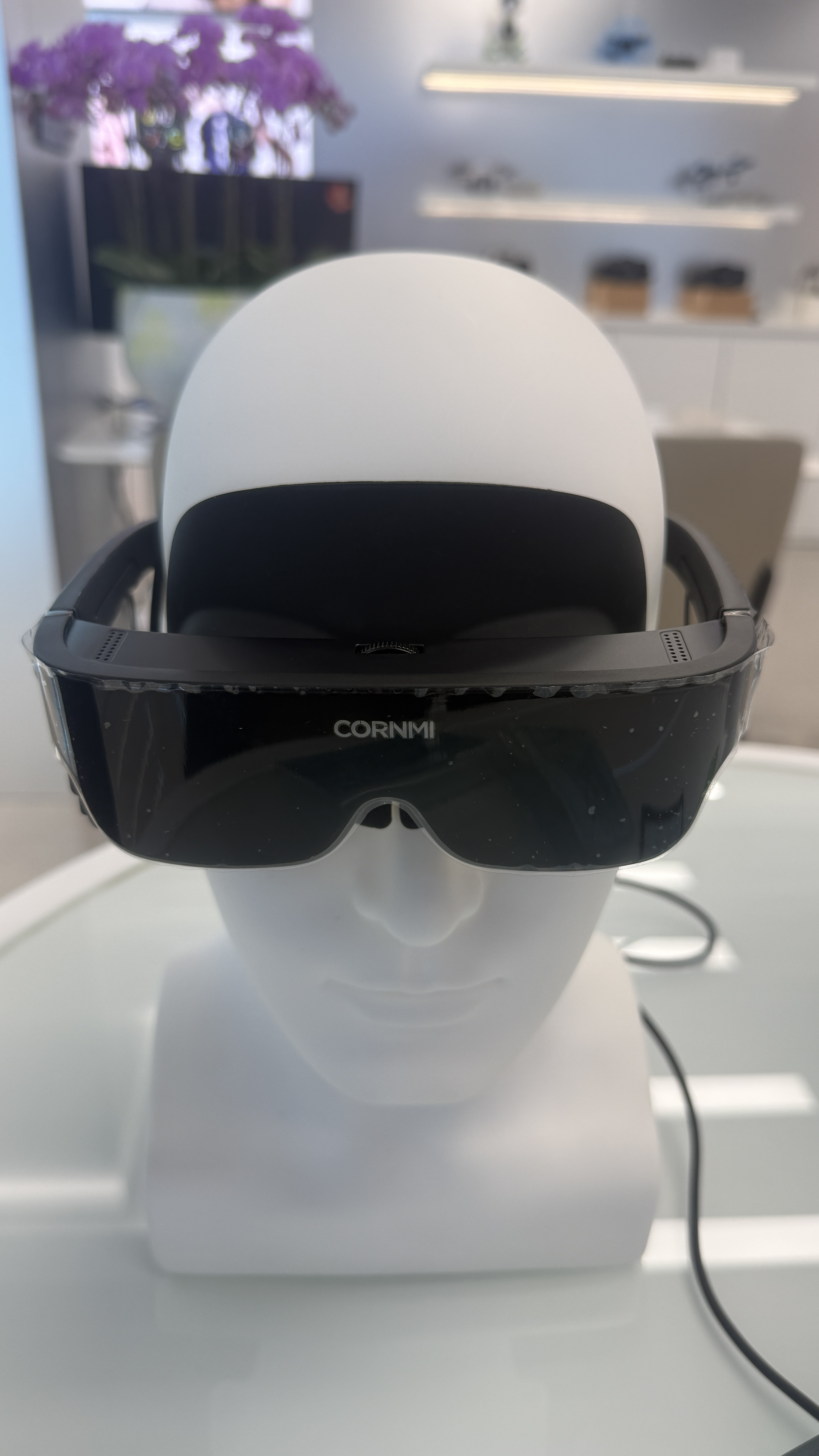 CORNMI X7 head-mounted display Smart glasses Ultra-clear giant screen Cinema Direct connection to Apple 16 non-VR /AR devices NeoVista X7 head-mounted display Specification image