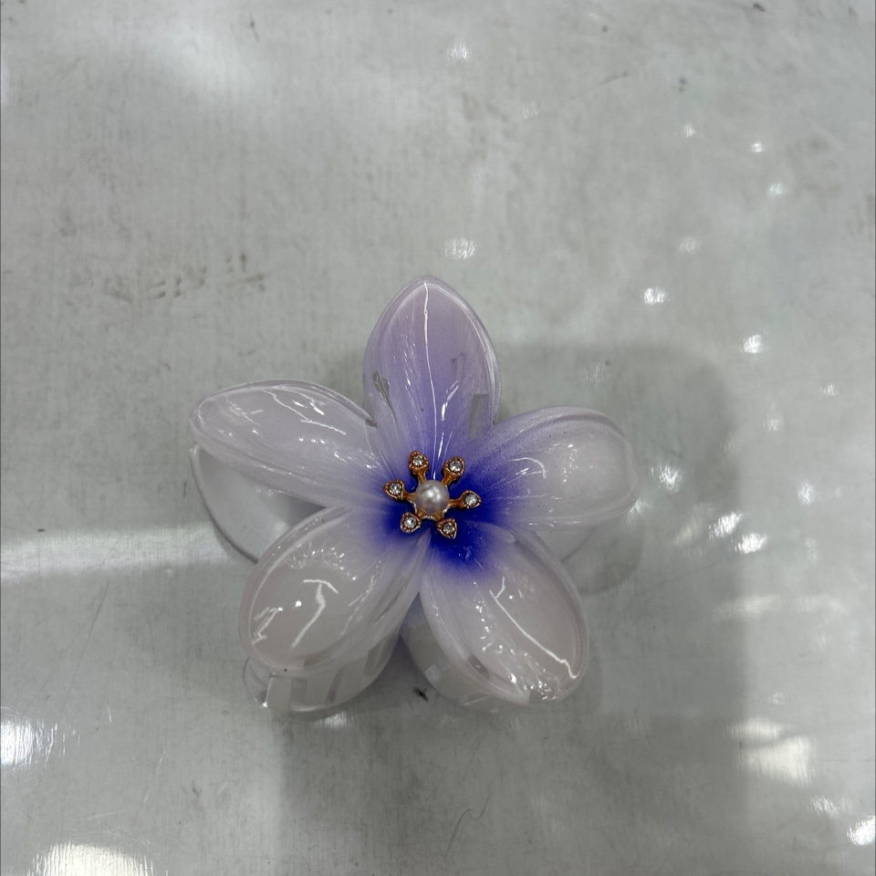 新款鸡蛋花带配件爪夹，外贸内销全年流行款式