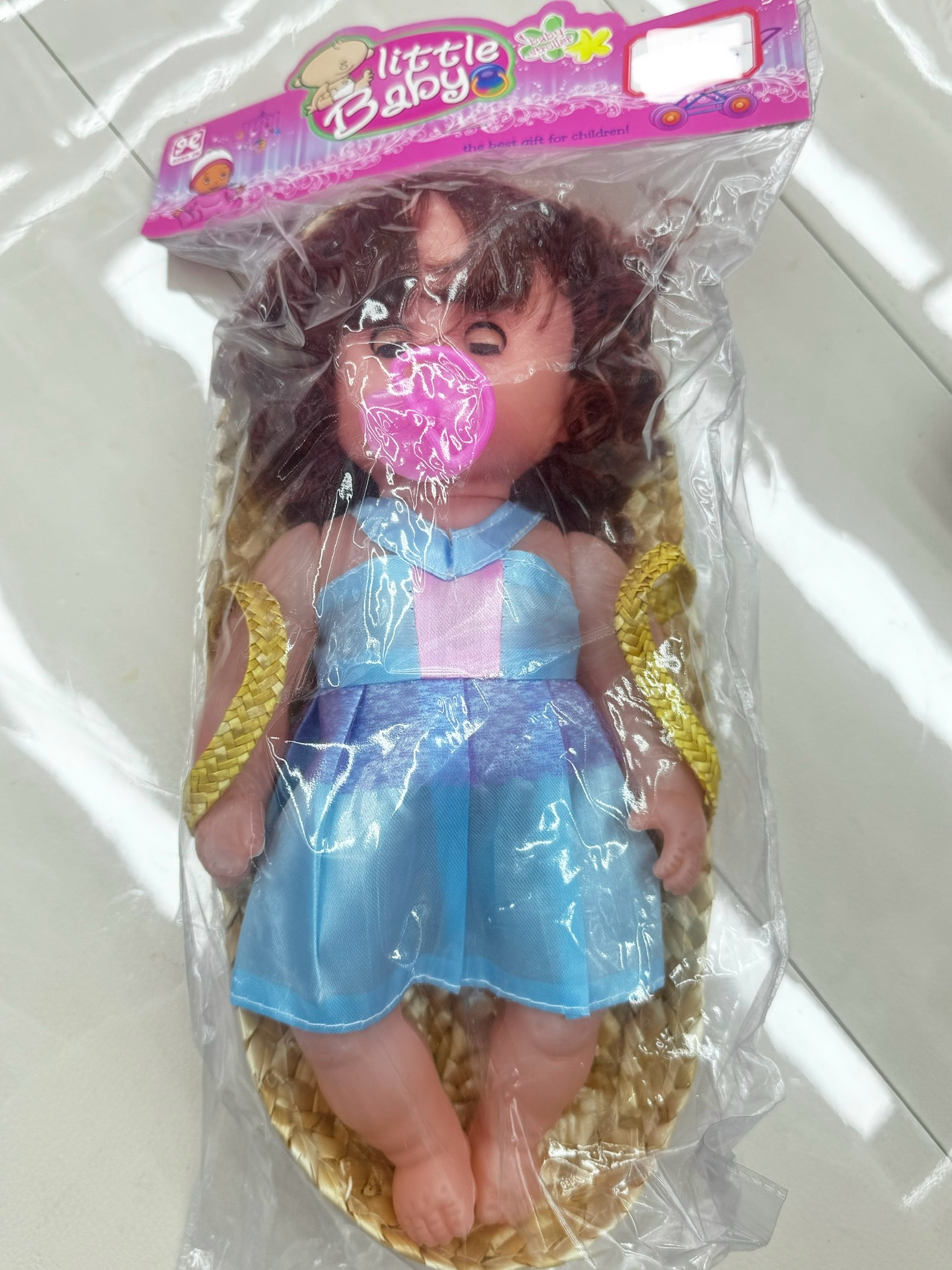 Early education cute dolls, children's toys, dolls, simulated babies, soothing toy dolls