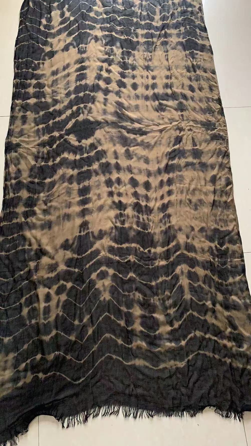 A new and popular faux cotton scarf for casual wear detail image 6