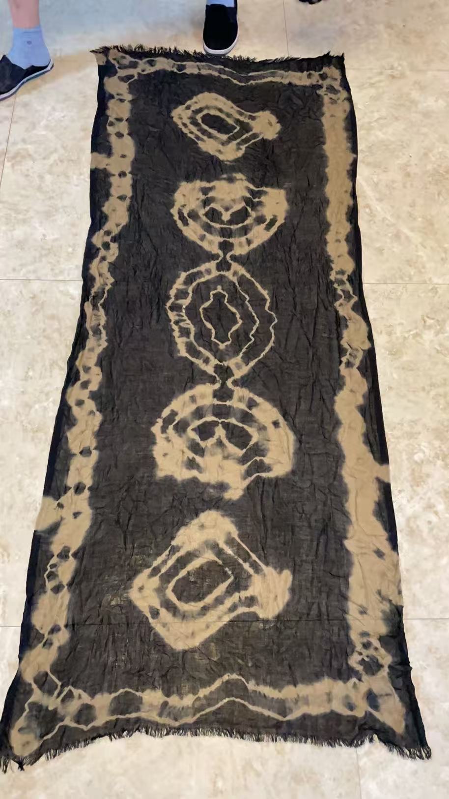 A new and popular faux cotton scarf for casual wear detail image 5
