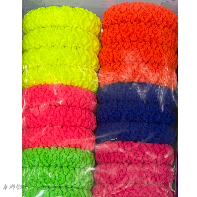 High-elasticity hair-free women's hair band wholesale export high-quality hair rope, women's high-quality towel loop hair rope 2026 details Picture