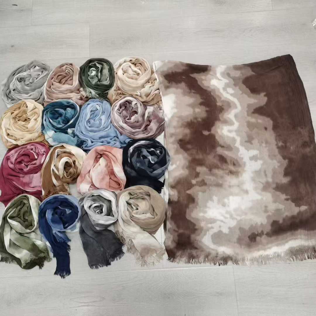 A new and popular faux cotton scarf for casual wear Specification image