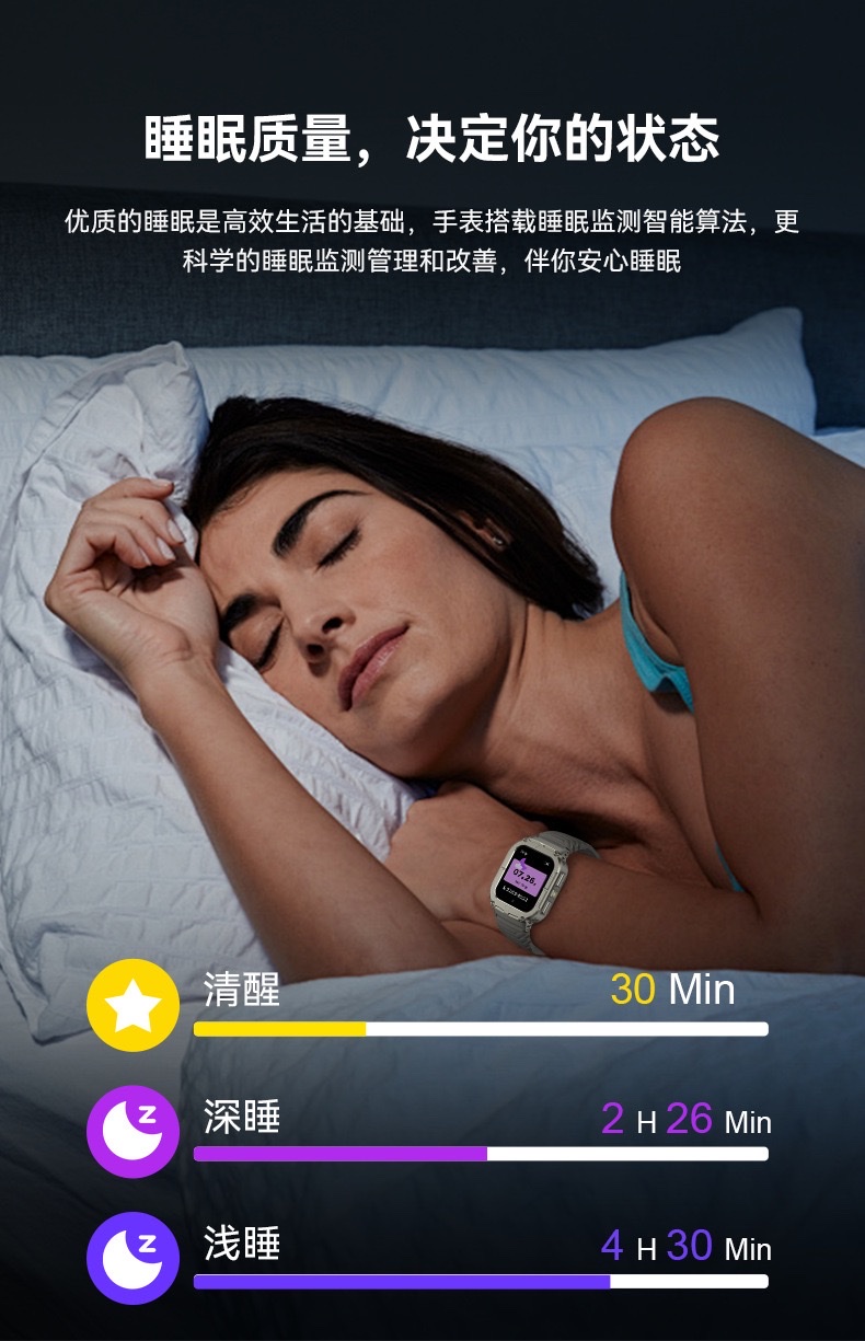 P130 Cross-border New Outdoor Sports Heart Rate and Blood Oxygen Health Monitoring Sports Bluetooth Call Smartwatch Item Picture