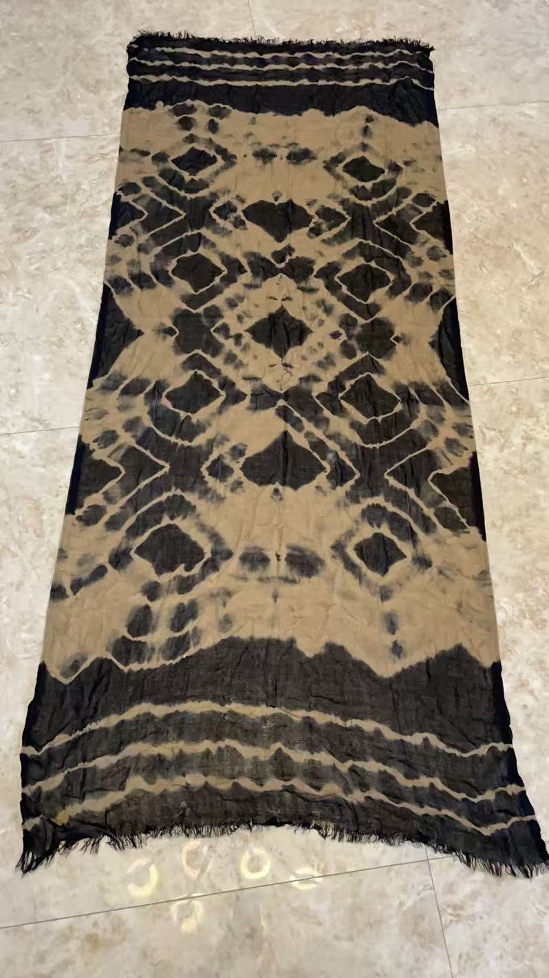 A new and popular faux cotton scarf for casual wear detail image 2