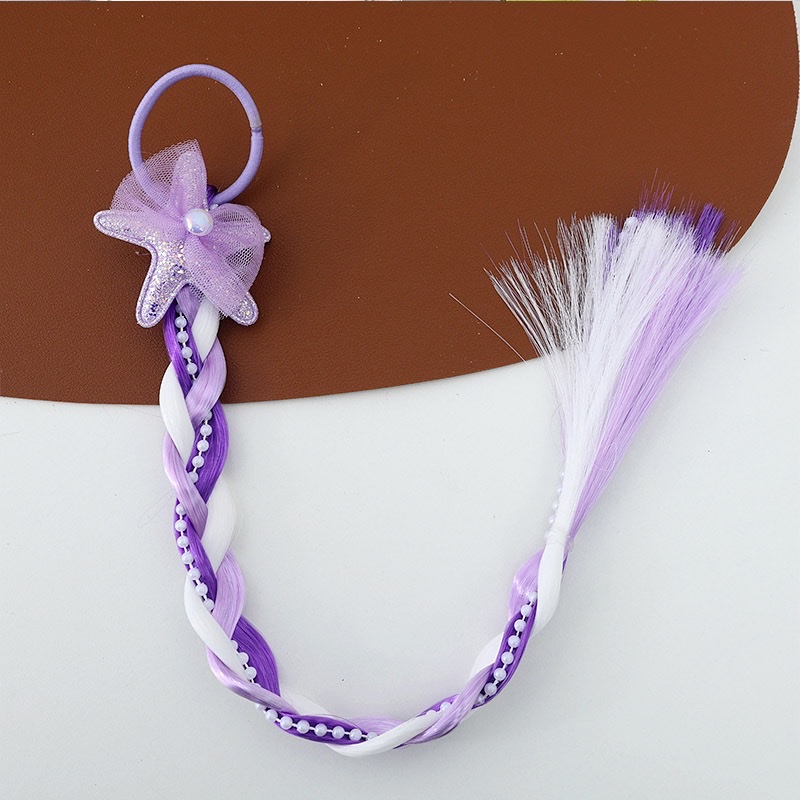 Girls' Little princess hair accessories 2026 New style Baby Hanfu headwear Ancient costume starfish chain children's accessories details Picture