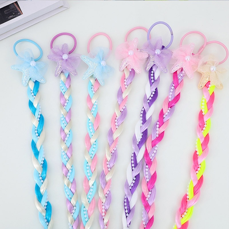 Girls' Little princess hair accessories 2026 New style Baby Hanfu headwear Ancient costume starfish chain children's accessories Item Picture