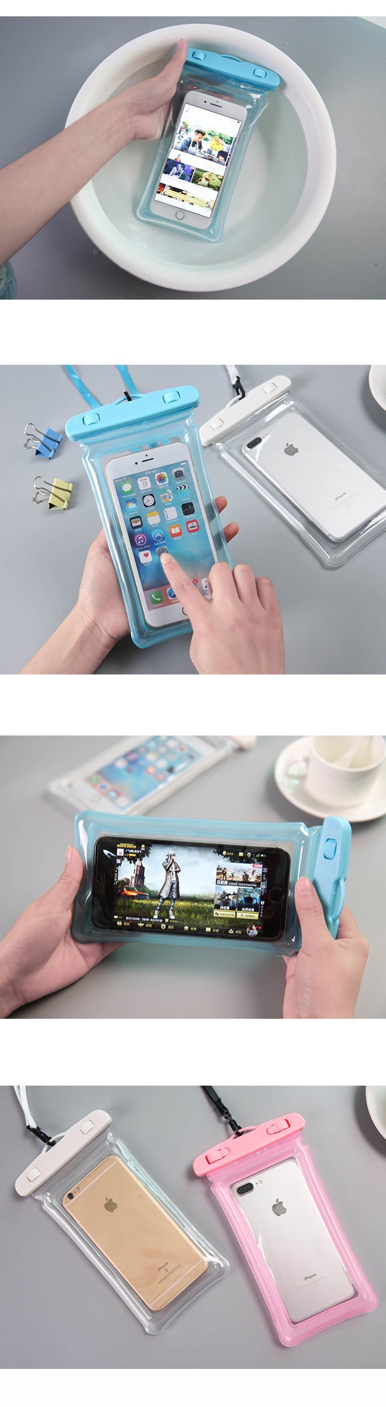 手机防水袋充气防水袋产品图