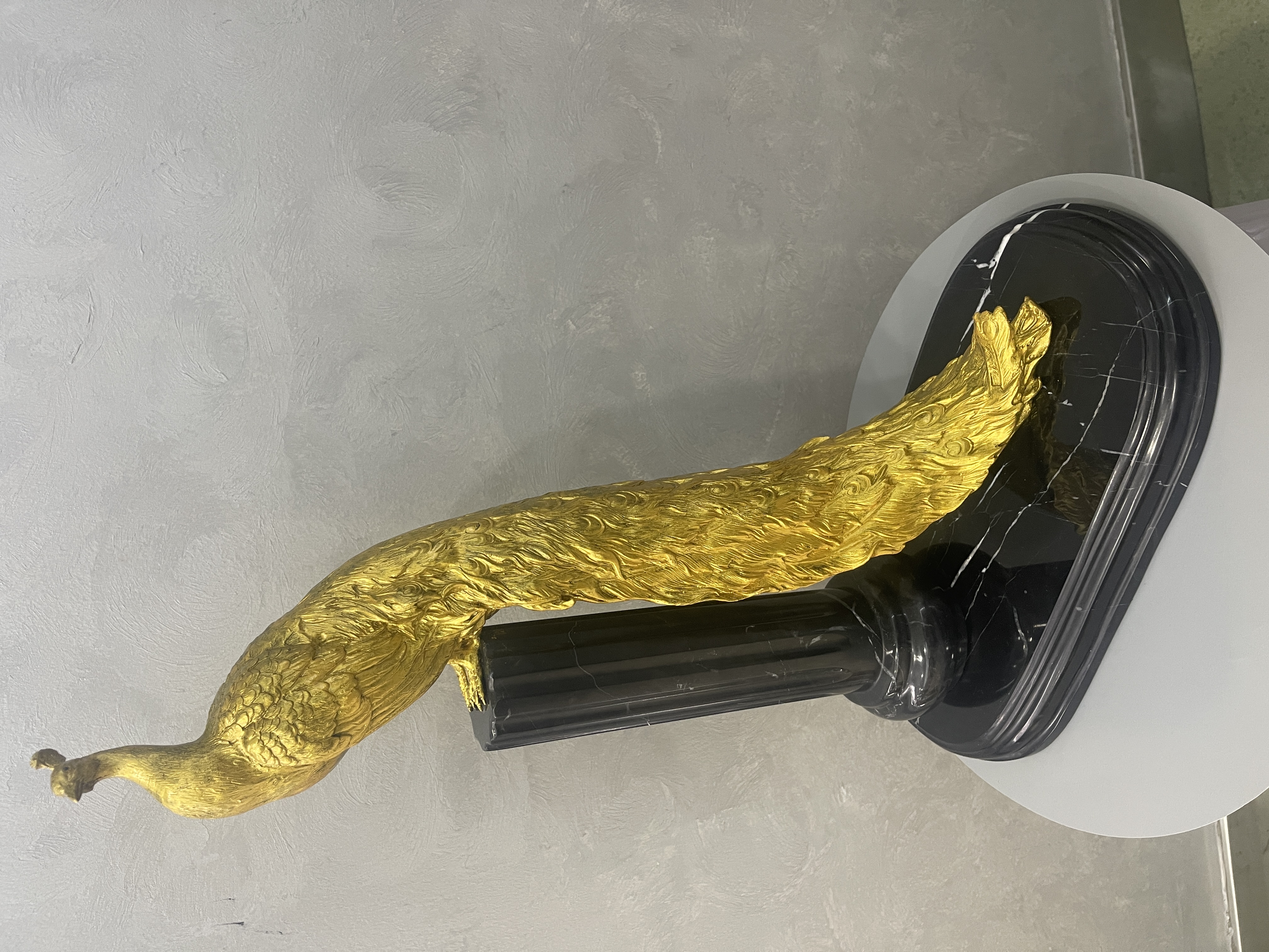 Brass craft ornaments, copper ornaments, peacock ornaments, home decoration ornaments, gifts, housewarming gifts details Picture