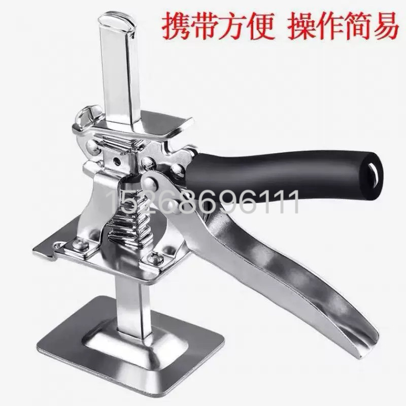 瓷砖高低调节器抬脚器墙砖抬高定位调平升降器辅助工具升降抬高器木工夹