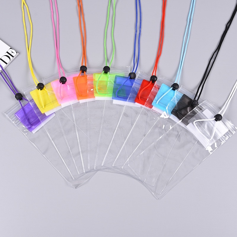 Transparent waterproof phone case