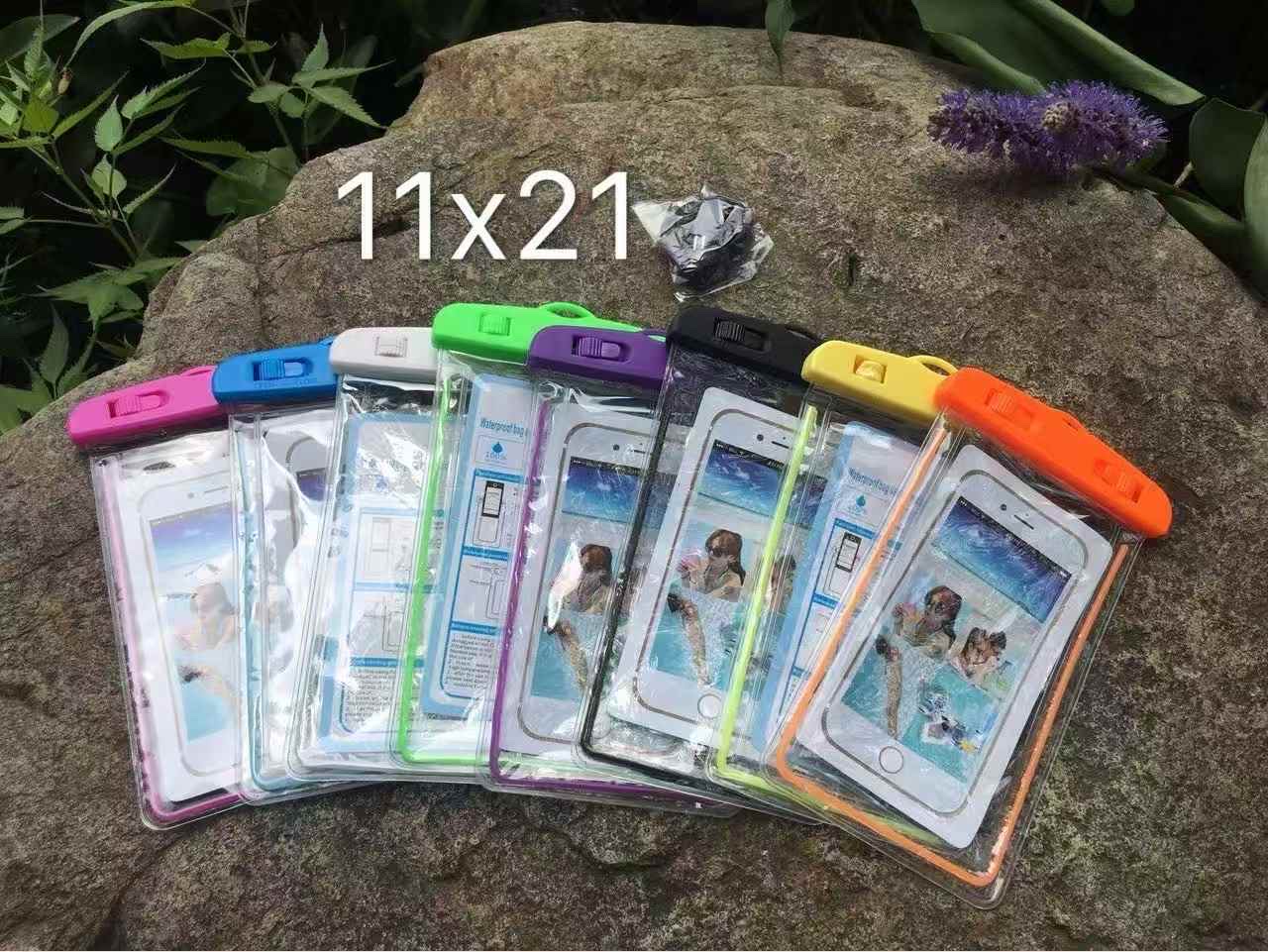 Mobile phone waterproof bag, luminous strip, mobile phone waterproof bag, PVC transparent waterproof bag