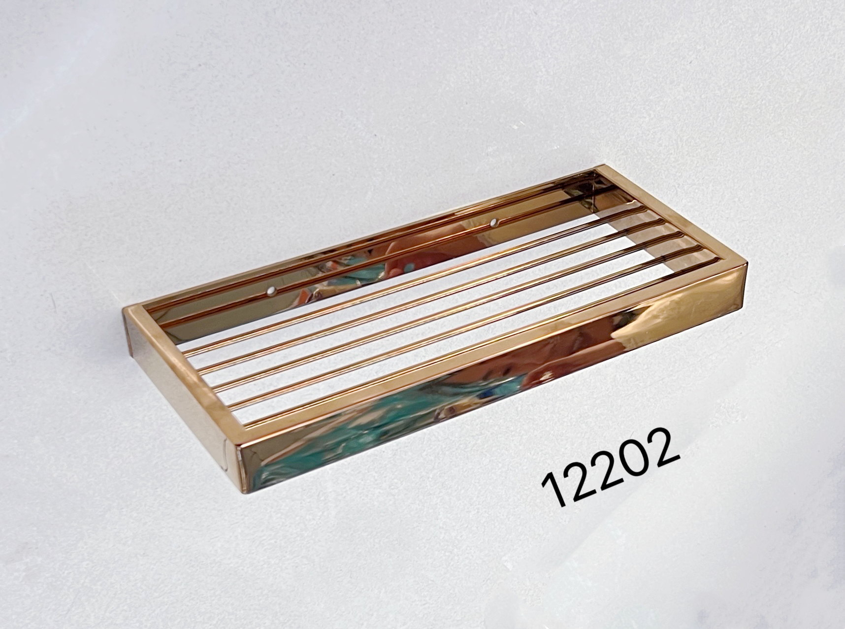 长方形不锈钢置物架 多层收纳 厨房阳台置物架 卫生间置物架