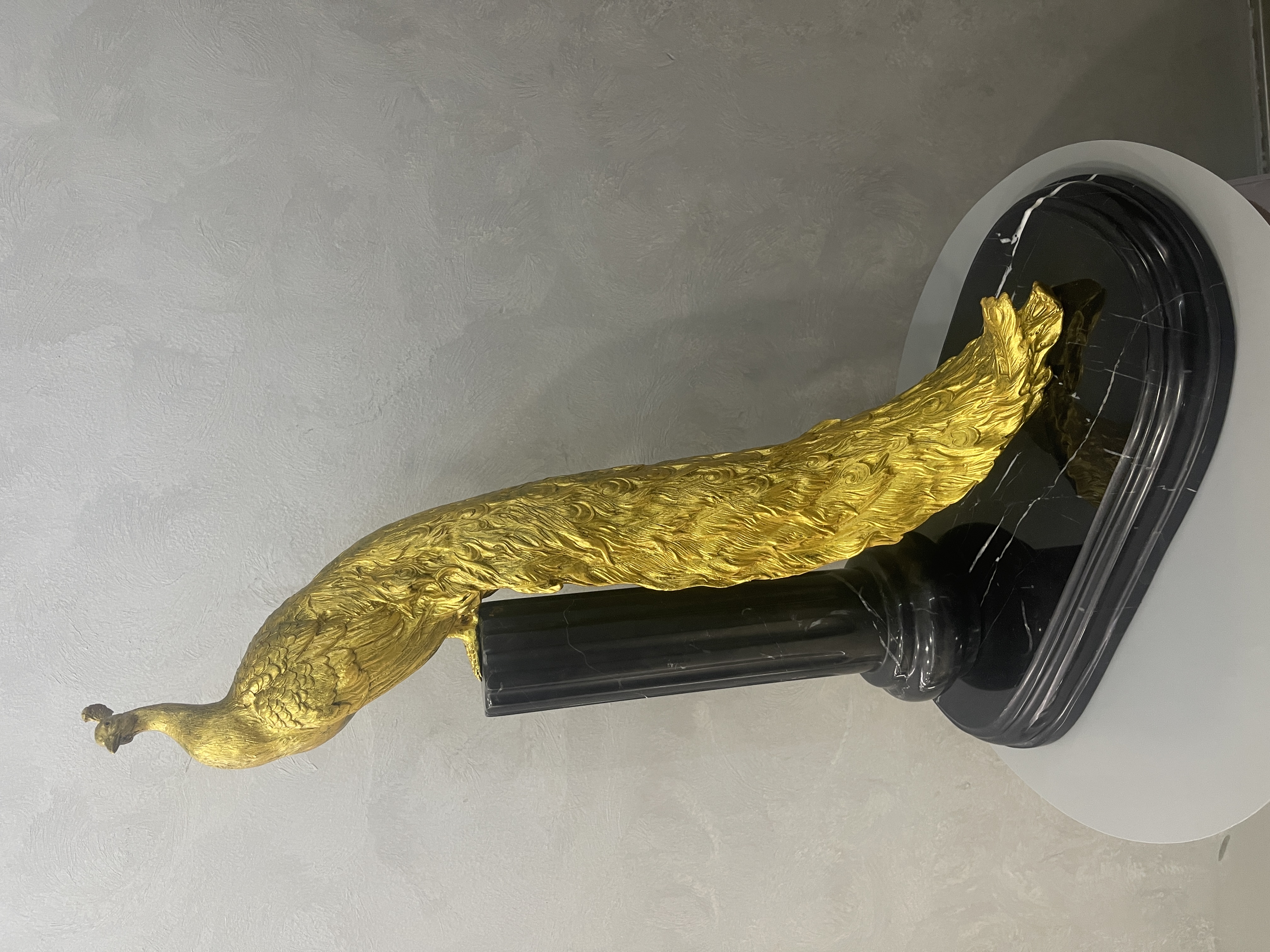 Brass craft ornaments, copper ornaments, peacock ornaments, home decoration ornaments, gifts, housewarming gifts Item Picture