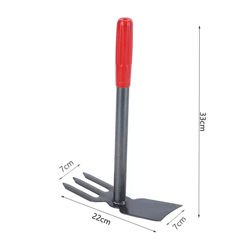Agricultural hoes, garden hoes, weeding hoes, steel pipe and bamboo shoot hoes, busy wholesale, household flower hoes, small digging hoes, garden tools detail image 4