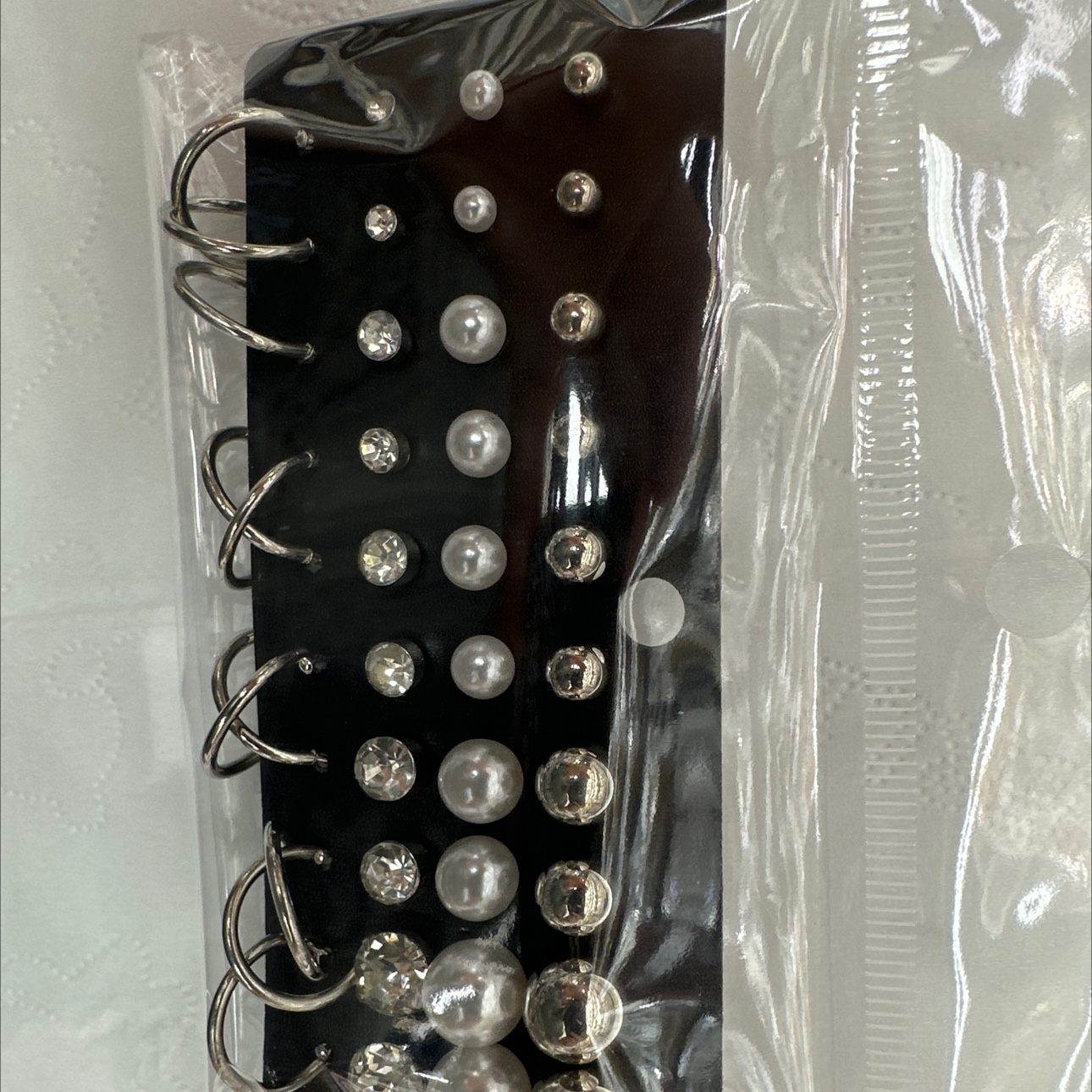 复古冷淡风20对珍珠耳环耳钉套装包邮简约百搭耳棒养耳洞耳饰简约