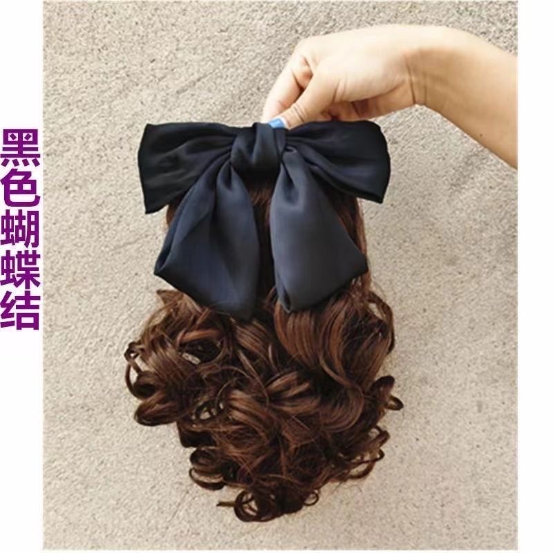 夹子假发，蝴蝶结假发假发假发COS假发人发假发详情图8