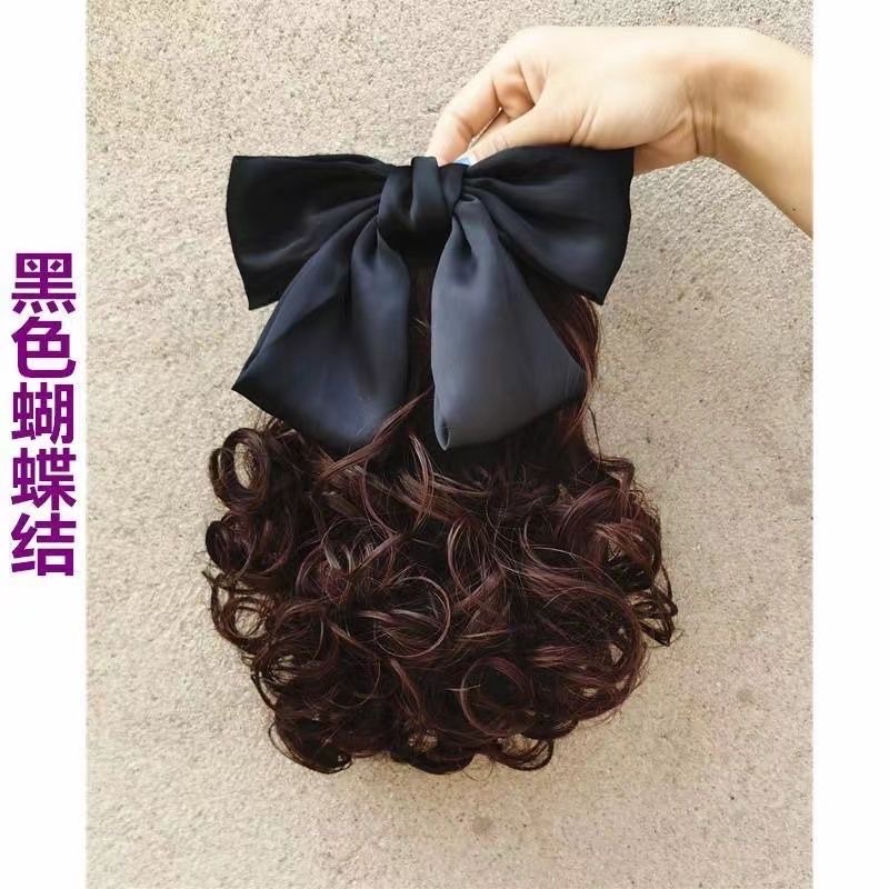 夹子假发，蝴蝶结假发假发假发COS假发人发假发产品图