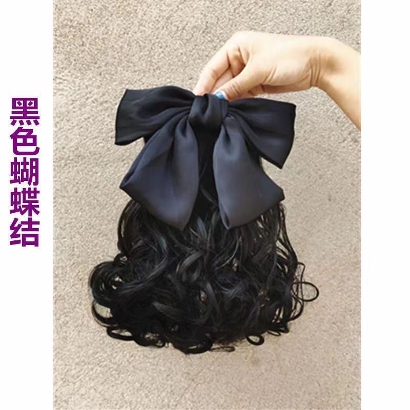 夹子假发，蝴蝶结假发假发假发COS假发人发假发详情图9