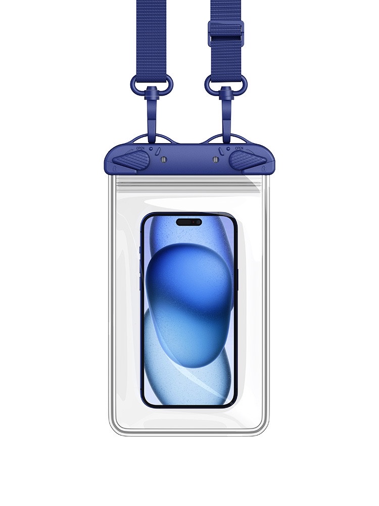 PVC手机大号防水袋双保险多功能防水袋可斜背手机防水袋户外探险背包详情图20