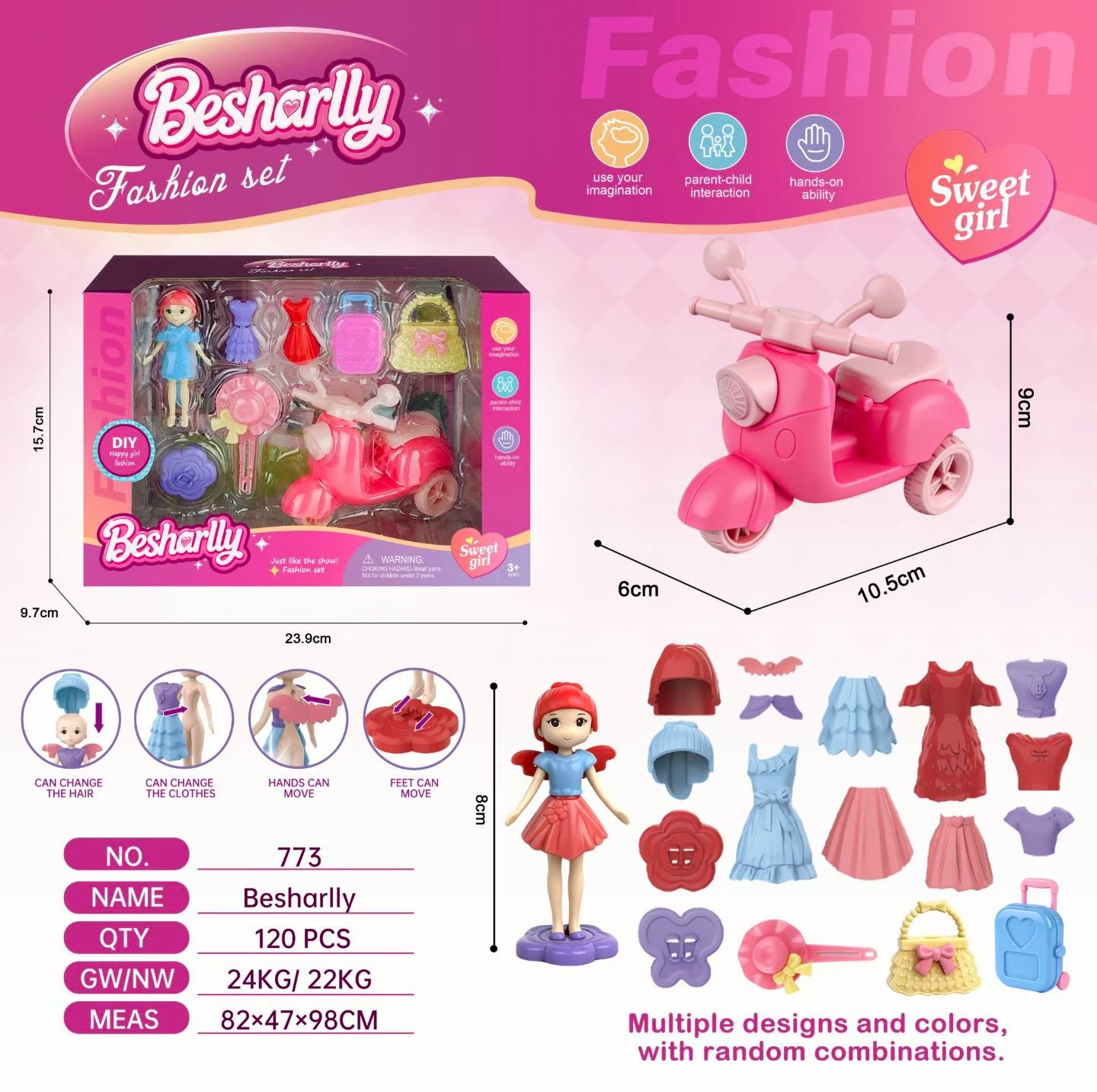 木制微缩儿童炒菜圆形小玩具 早教益智玩具圆形小玩具详情图1