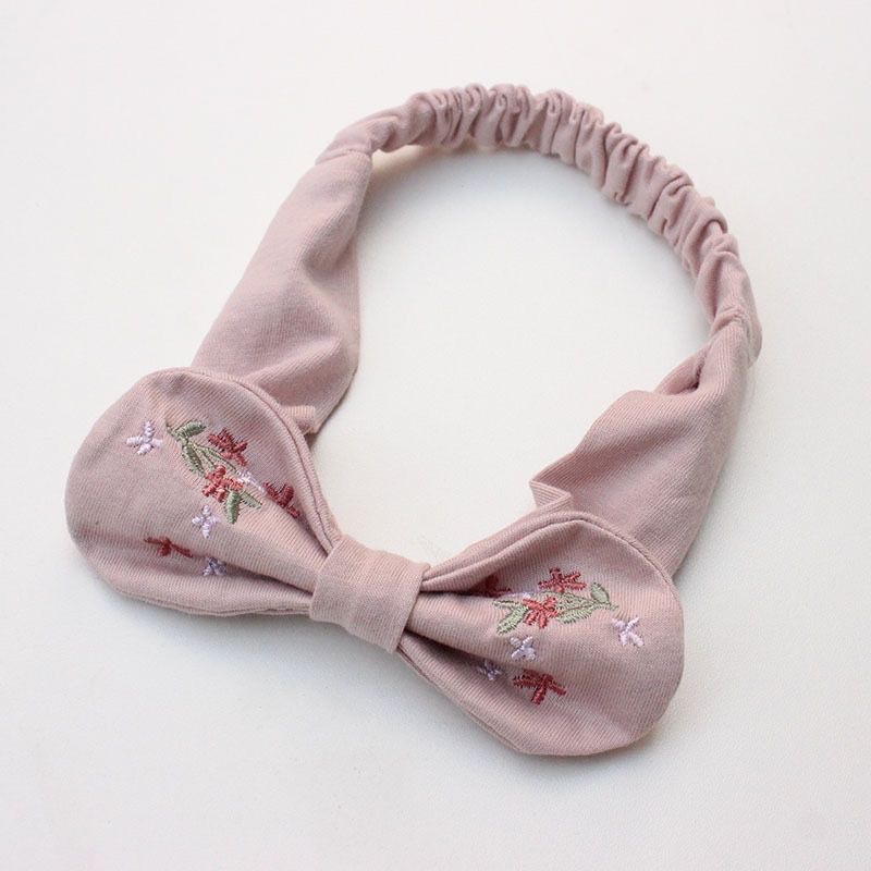 婴儿发带ins洋气蝴蝶结洗脸夏季头绳婴幼儿宝宝装饰薄款可爱头带