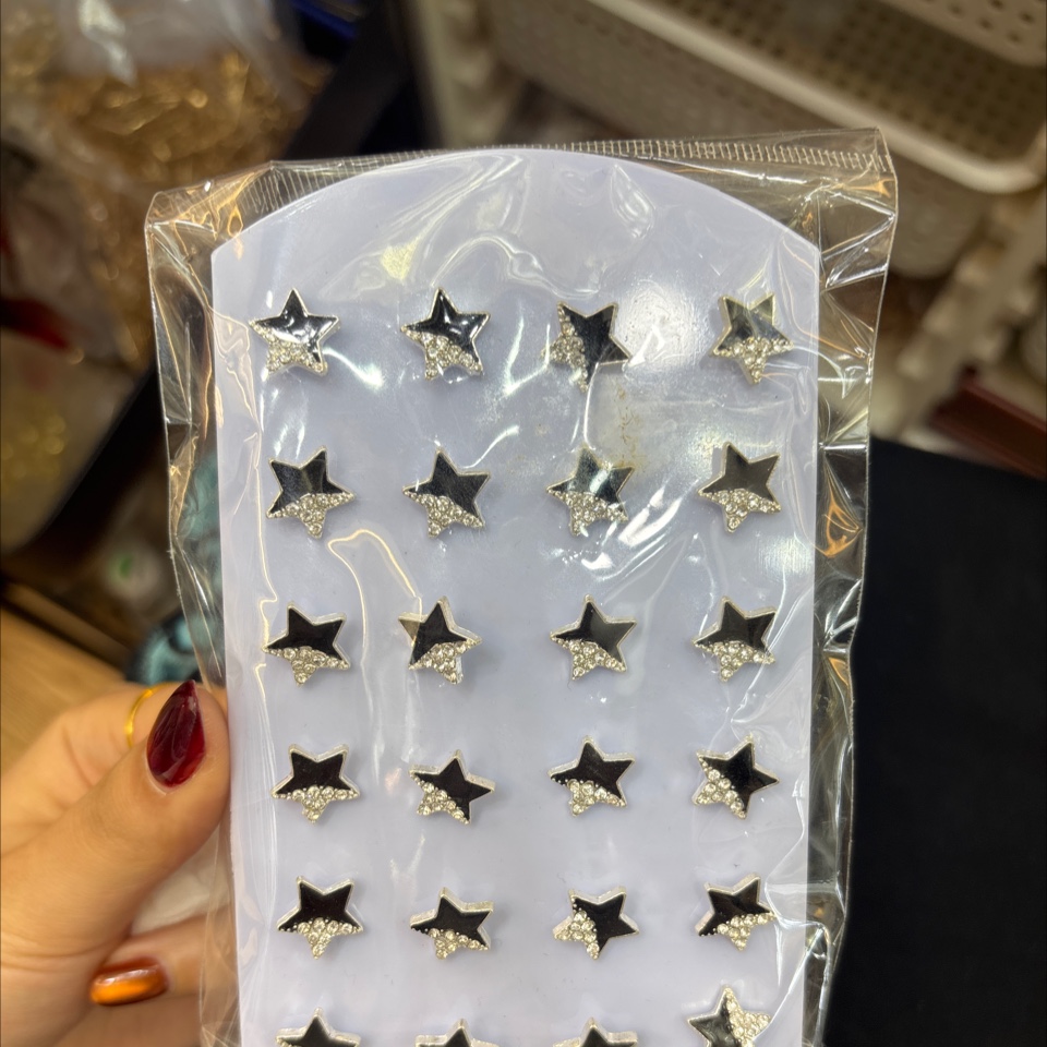 星星饰品耳饰耳环中古饰品耳饰