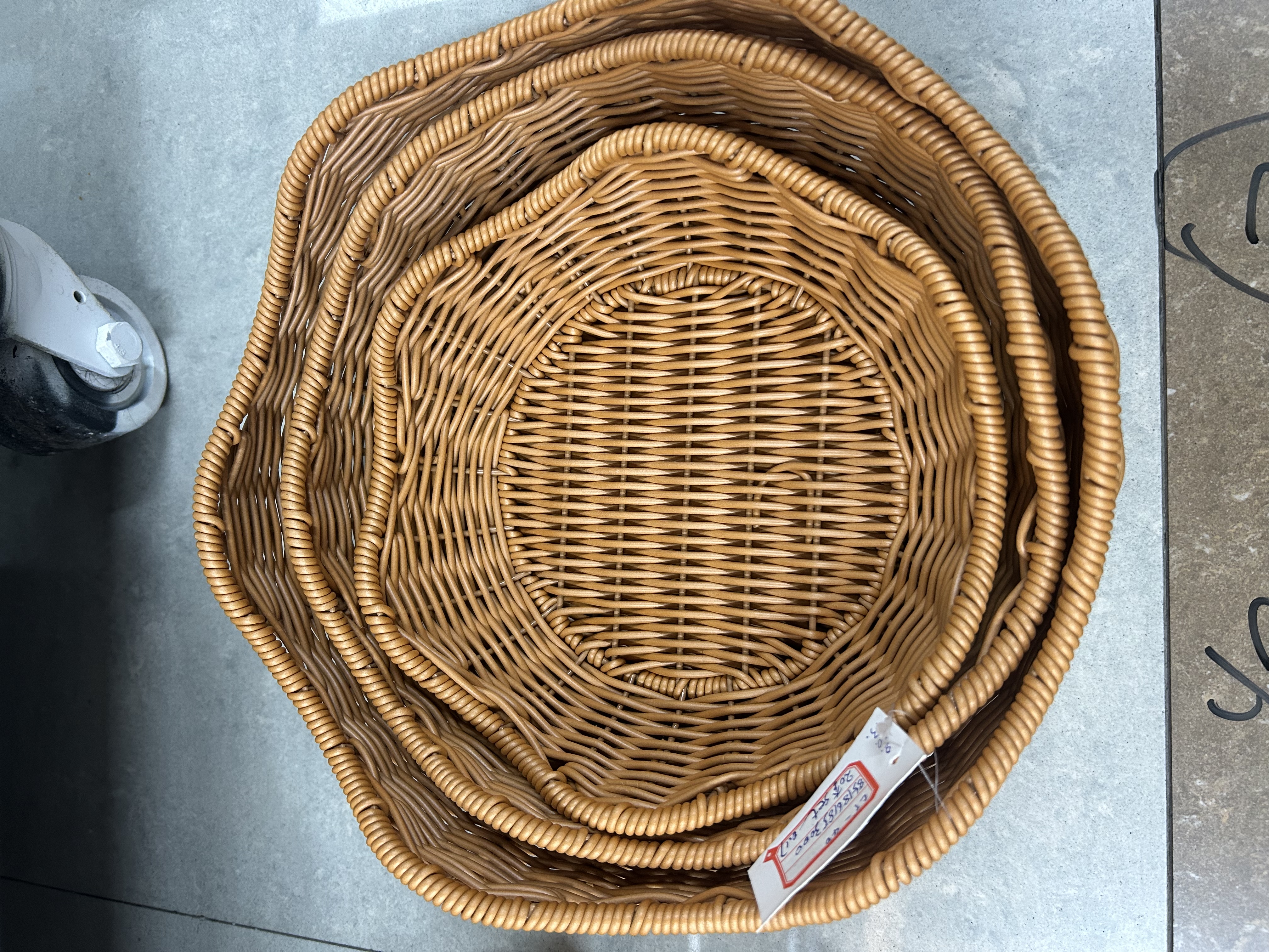 名鑫藤编竹筐茶室鲜花包装编筐篮藤编藤编详情图6