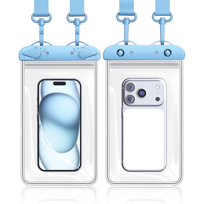 PVC手机大号防水袋双保险多功能防水袋可斜背手机防水袋户外探险背包详情图16