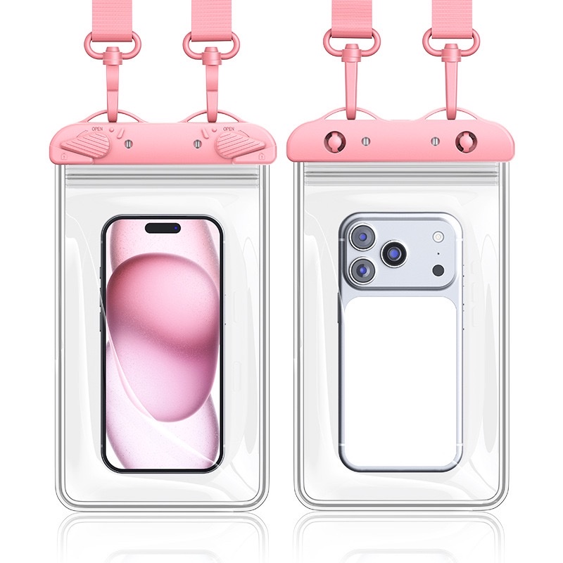 PVC手机大号防水袋双保险多功能防水袋可斜背手机防水袋户外探险背包详情图14