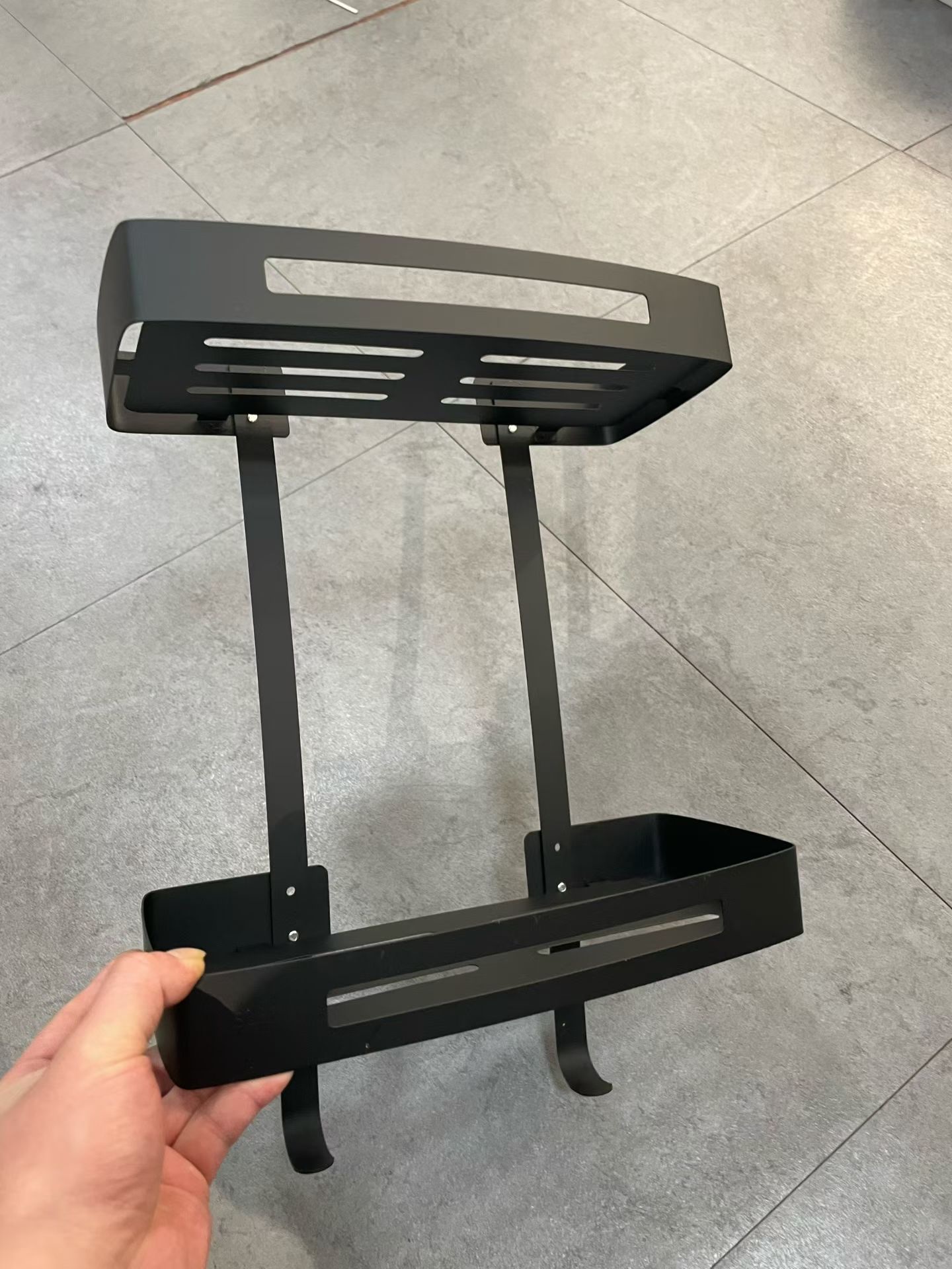 不锈钢置物架，收纳浴室用品产品图