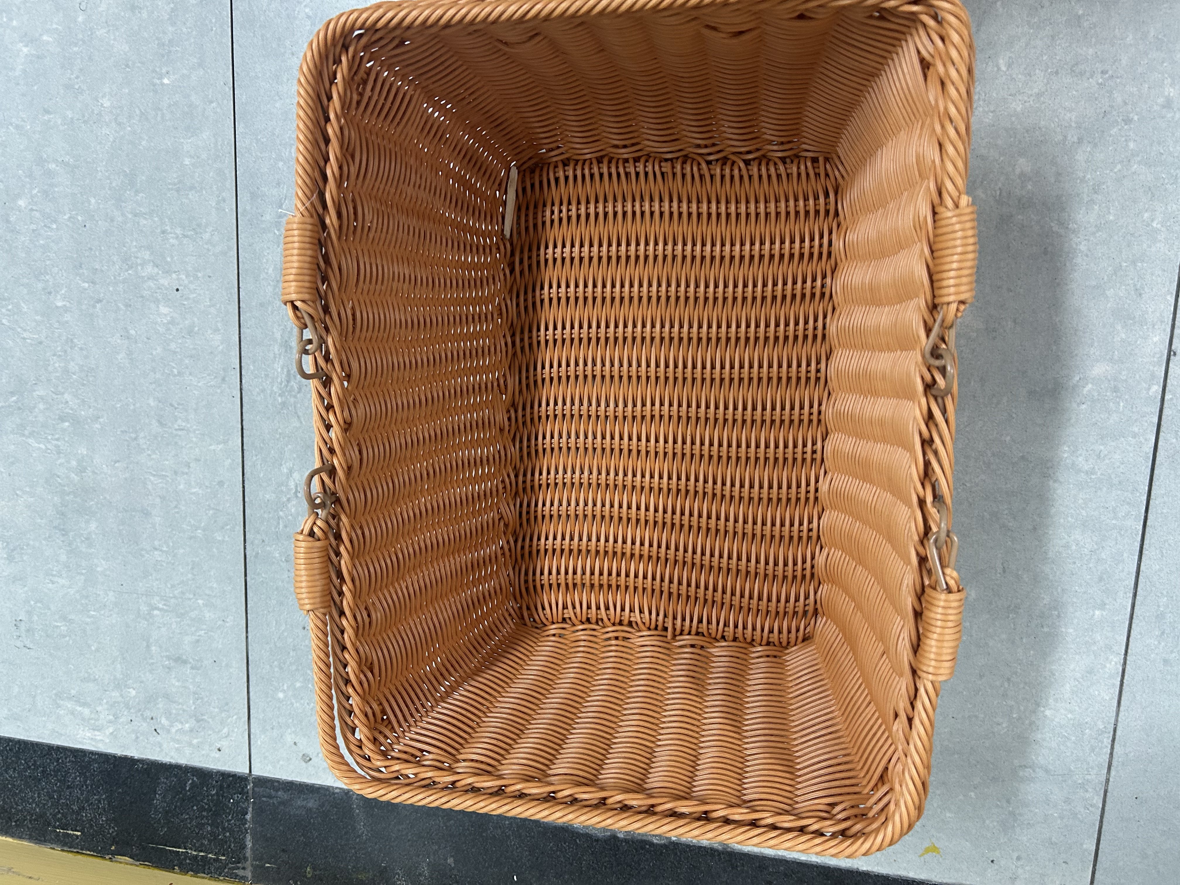 名鑫藤编竹筐茶室鲜花包装编筐篮藤编藤编详情图5