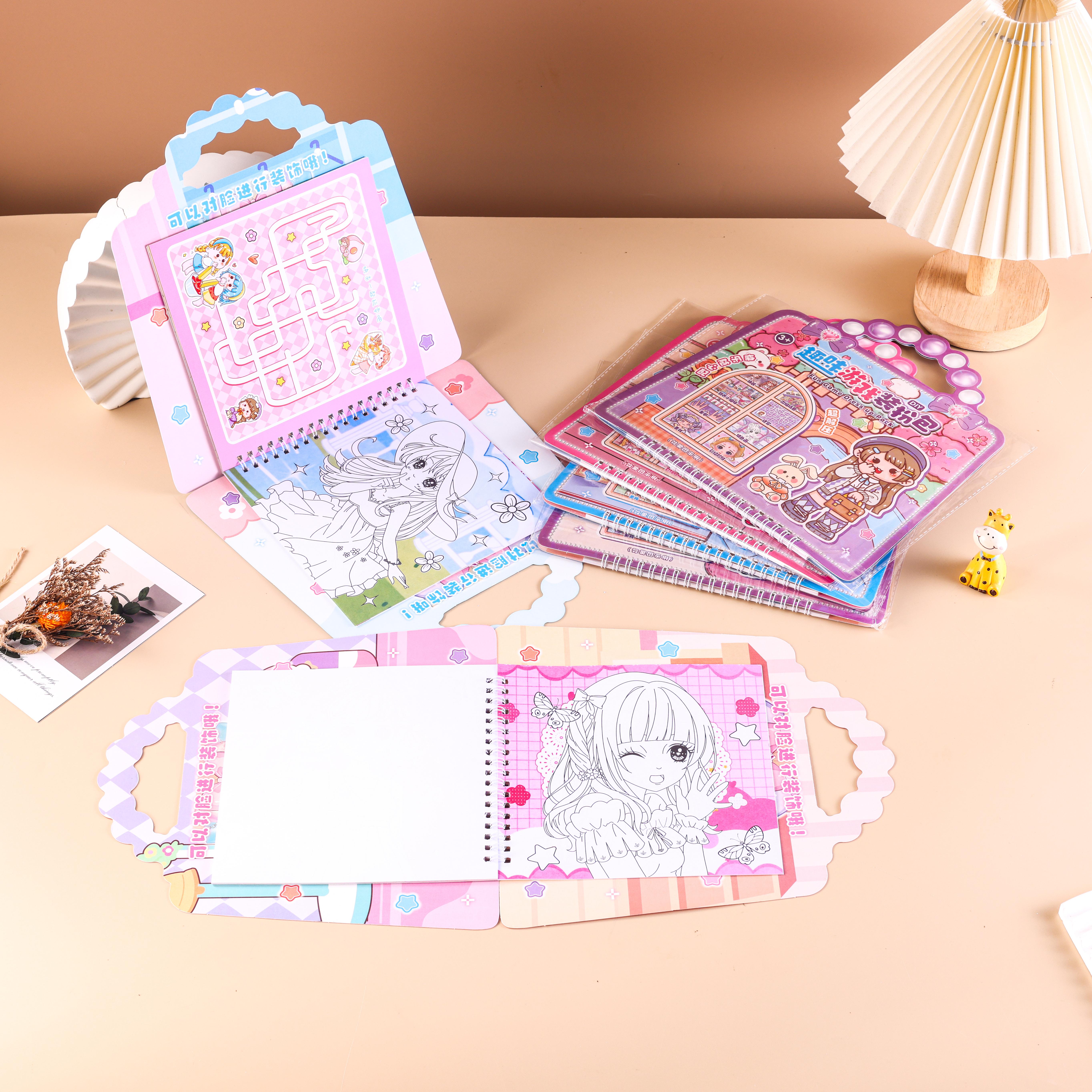 ZC-TT59游戏换装包 少女趣味掌心游戏换装贴 可爱公主手工DIY详情图5