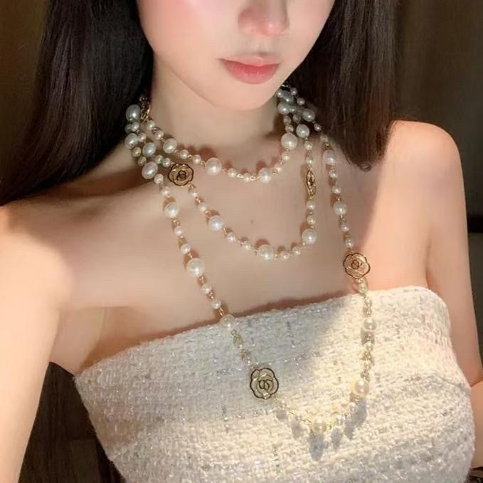 宋锦新款男生配饰项链搭扣挂饰品女长款简约风挂饰品女长款简约新款细节图