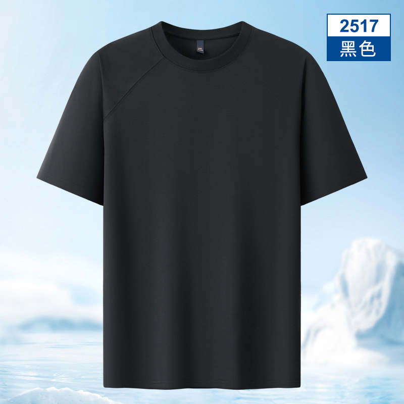 Men's quick-drying sun protection T-shirt, breathable, lightweight, comfortable, sweat-absorbing and quick-drying new short-sleeved T-shirt Item Picture