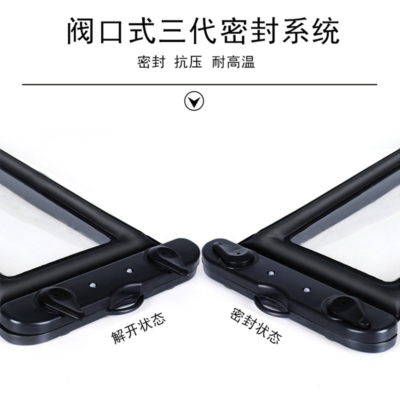 Airbag floating waterproof bag, mobile phone waterproof bag, enlarged size and thickened waterproof bag, PVC water-splashing festival waterproof bag Item Picture
