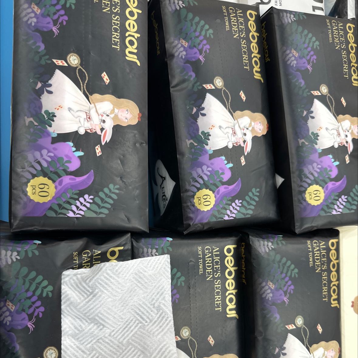 BebeTour洗脸巾带盖擦脸升级加厚润肤一次性洗脸巾洗脸巾