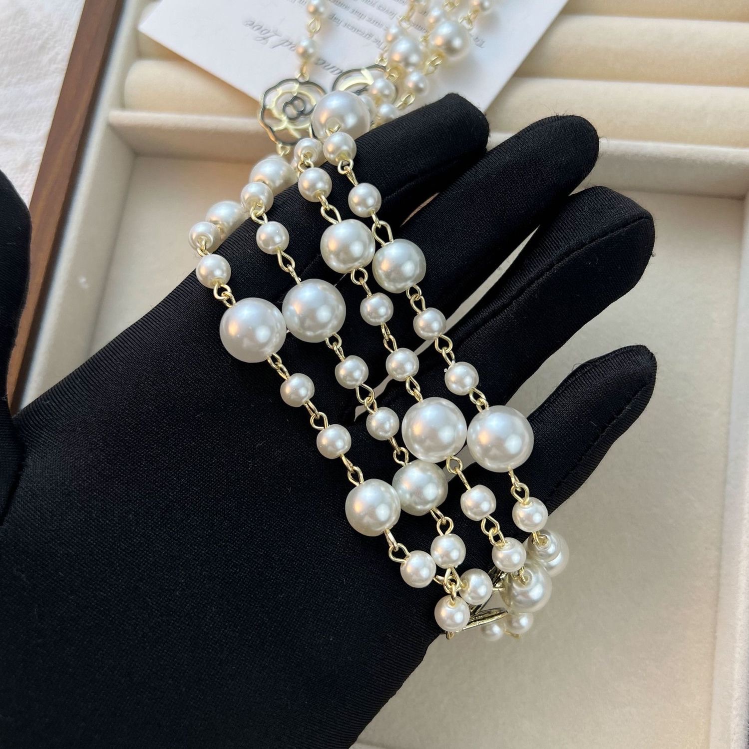 宋锦新款男生配饰项链搭扣挂饰品女长款简约风挂饰品女长款简约新款详情图4