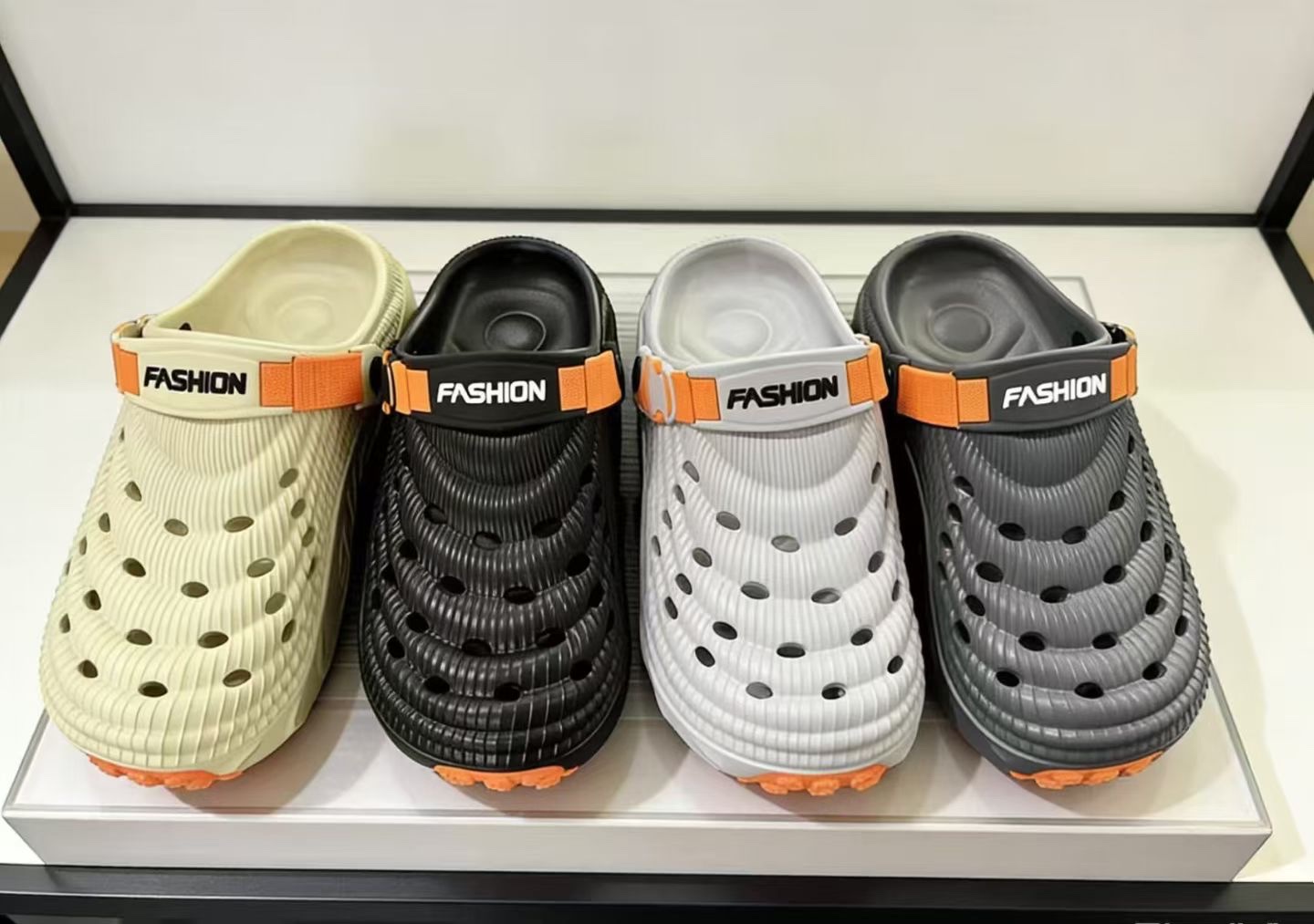 保罗骑士凉皮鞋男士夏季休闲拖鞋防湿气凉拖鞋男士夏季休闲凉拖鞋男士夏季休闲拖鞋防止湿气详情图4