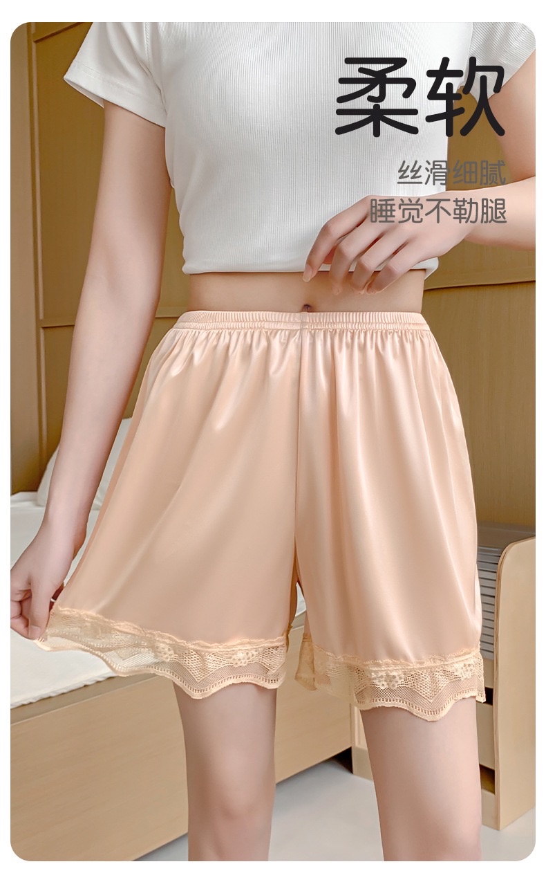 The new summer collection of women's wavy lace leggings for women can be worn over thin solid-color shorts as leggings detail image 15