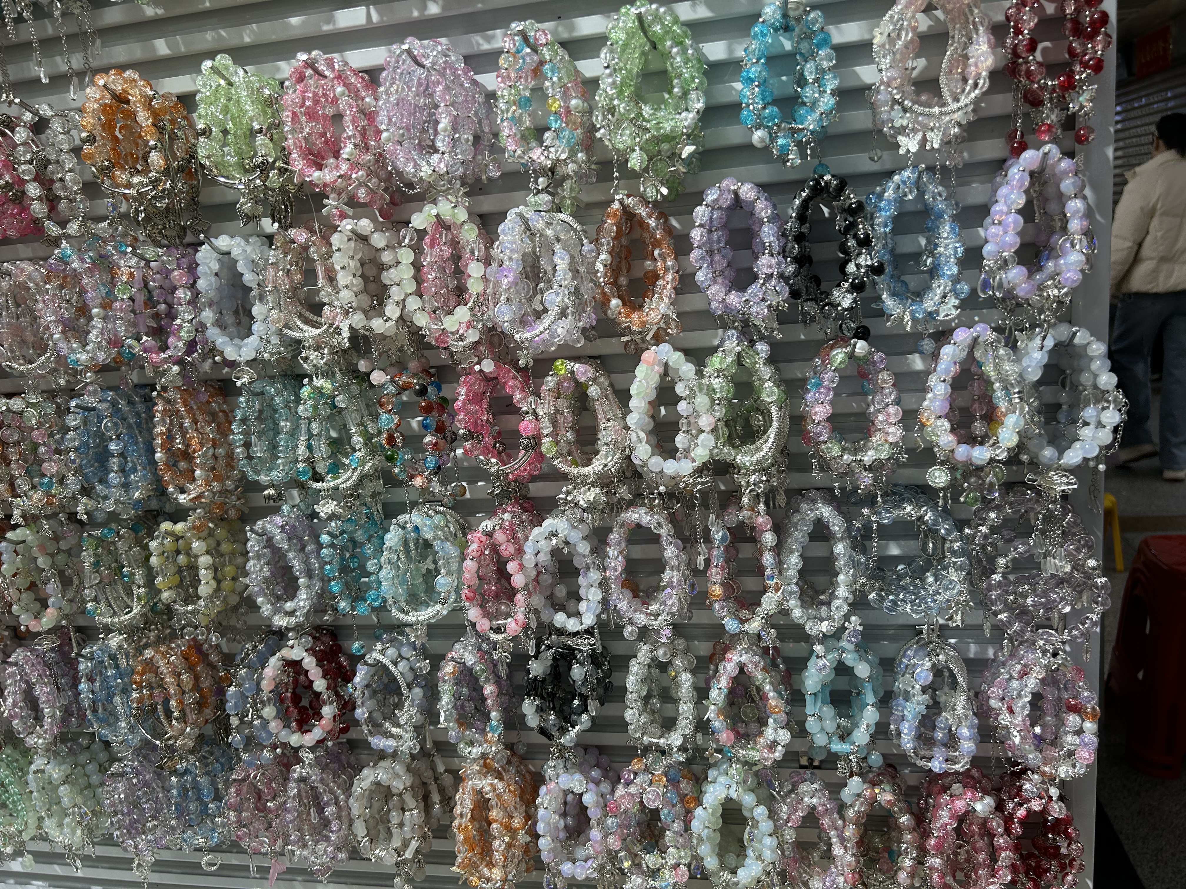 铭心饰品铜微镶不规则手链女款百搭水晶能量手串详情图4