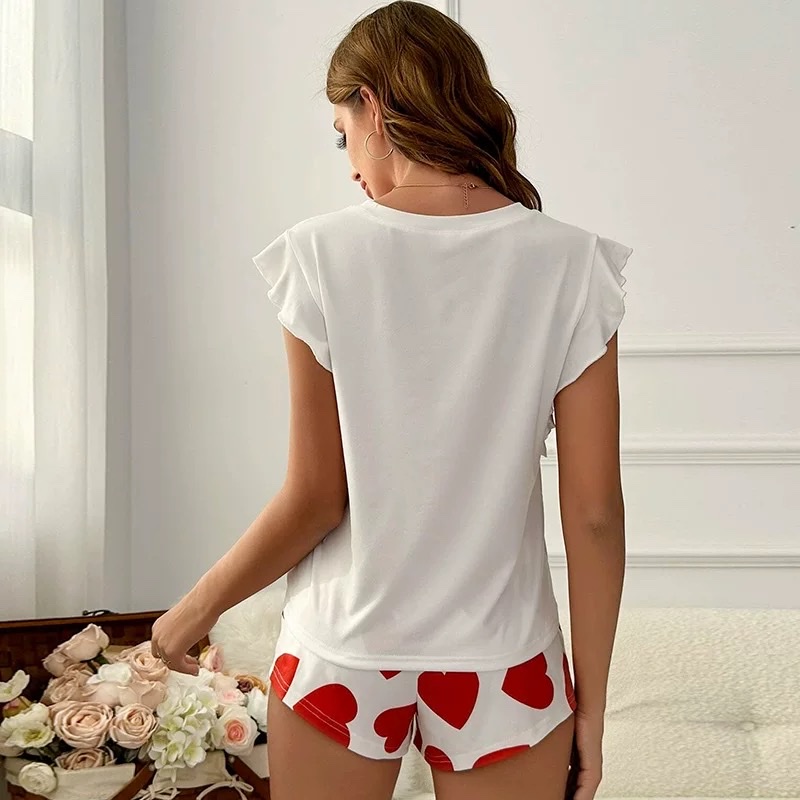 Leisure and comfortable women's pajamas and home clothing detail image 5