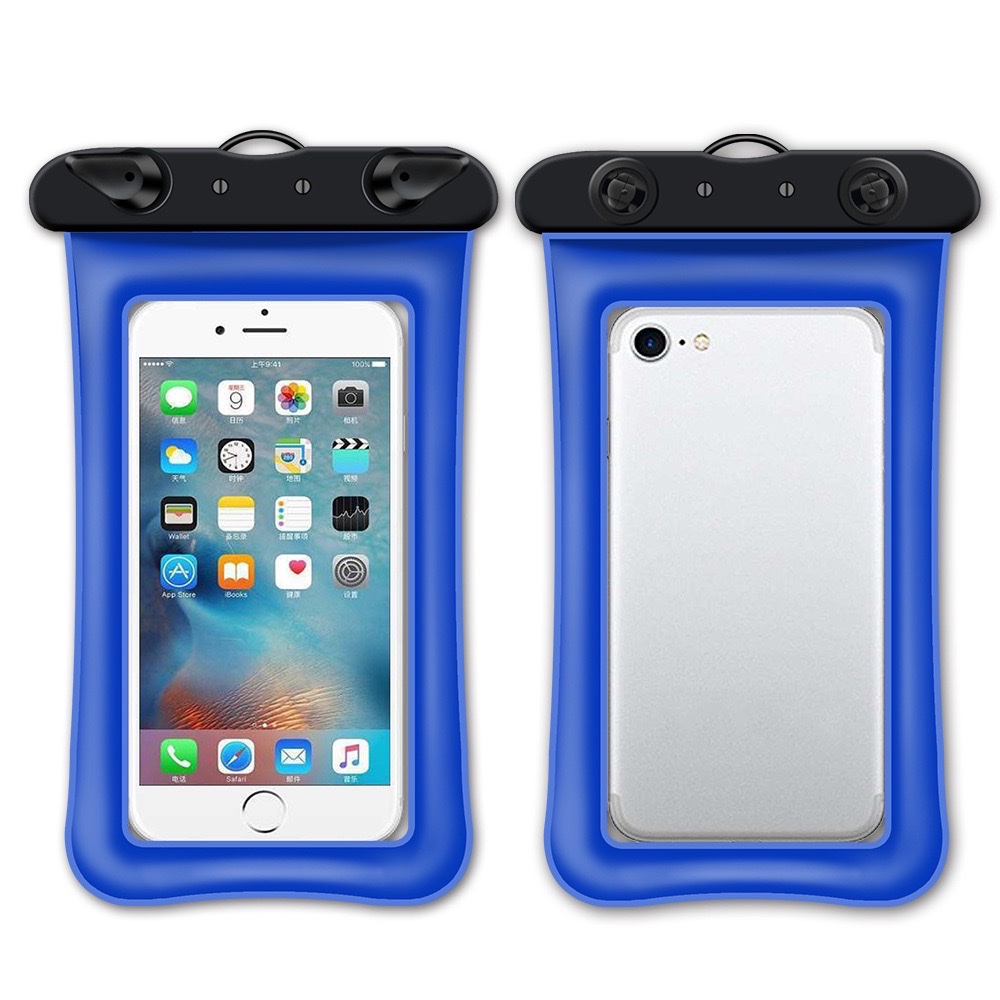 Airbag floating waterproof bag, mobile phone waterproof bag, enlarged size and thickened waterproof bag, PVC water-splashing festival waterproof bag Specification image