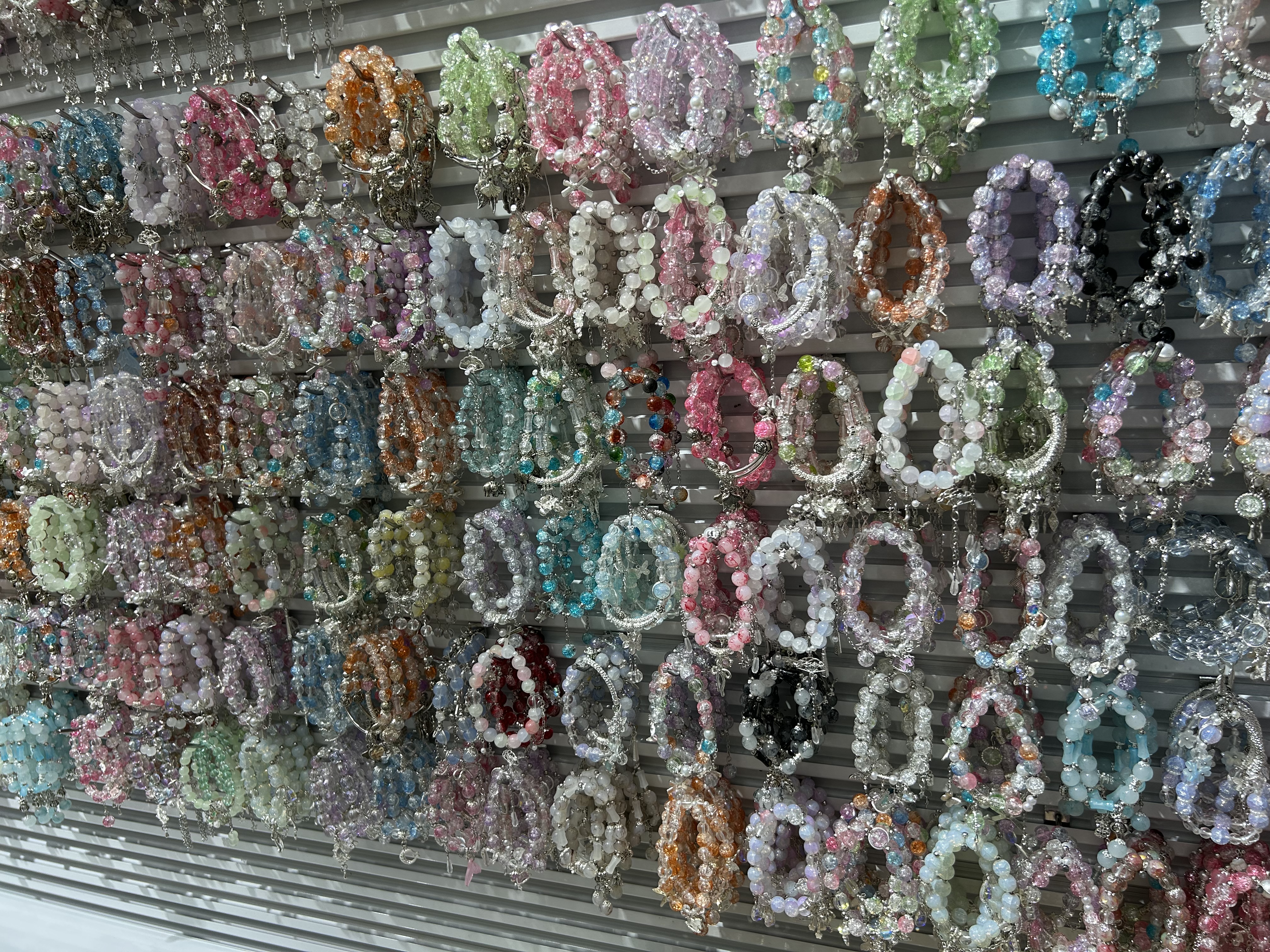 铭心饰品铜微镶不规则手链女款百搭水晶能量手串详情图3