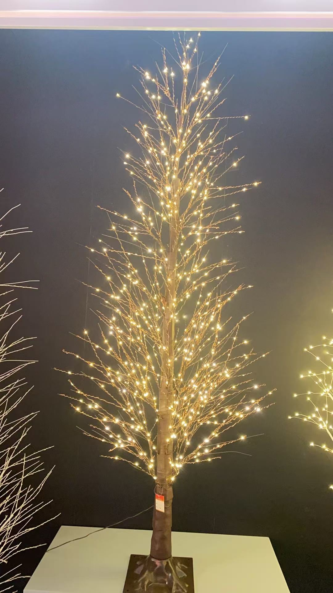 外贸 精美小树灯 亚马逊爆款 蜜蜂风车关节龙灯光画小摆件手工制作精致装饰品详情图13