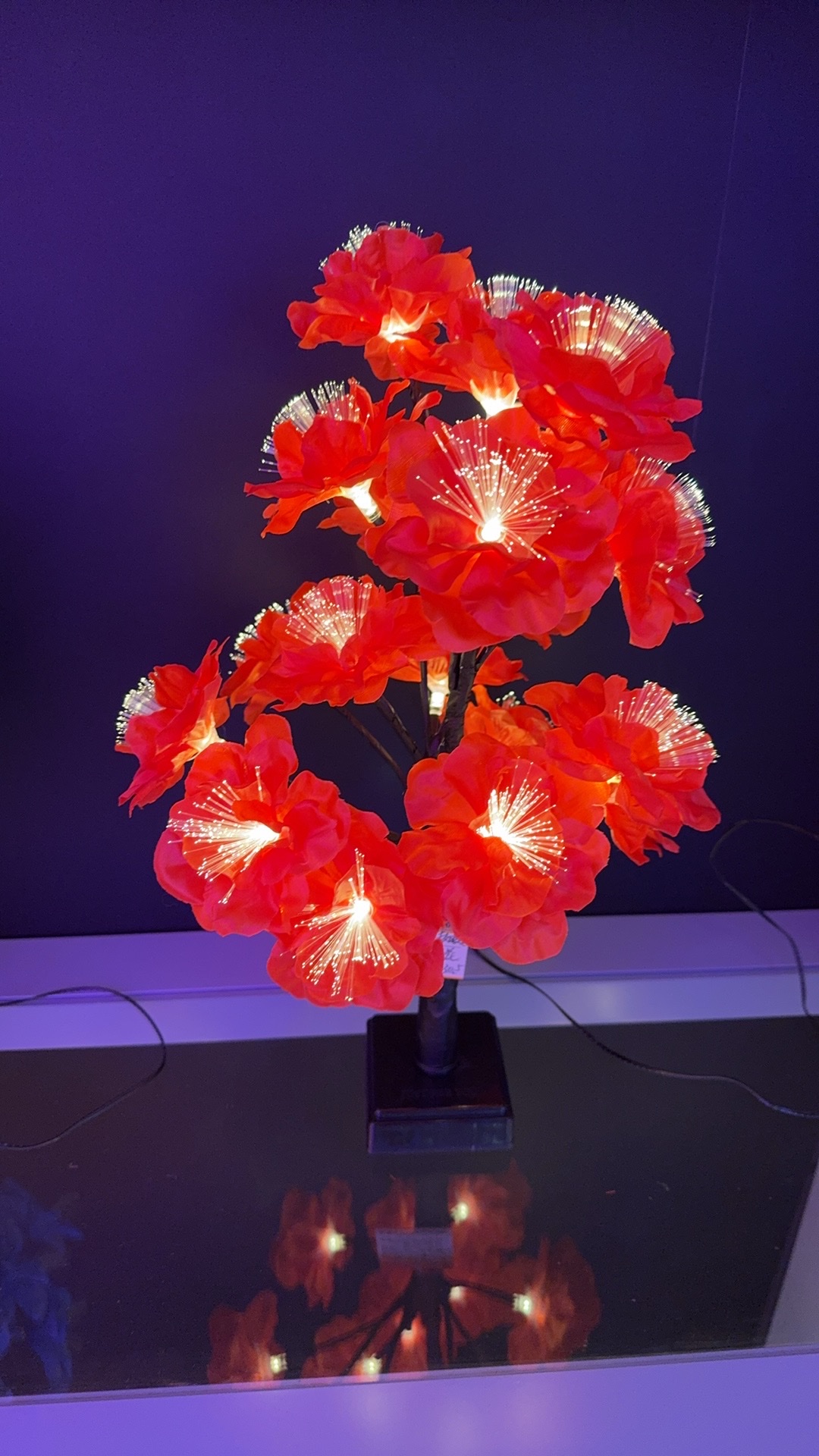 外贸 精美小树灯 亚马逊爆款 蜜蜂风车关节龙灯光画小摆件手工制作精致装饰品白底实物图