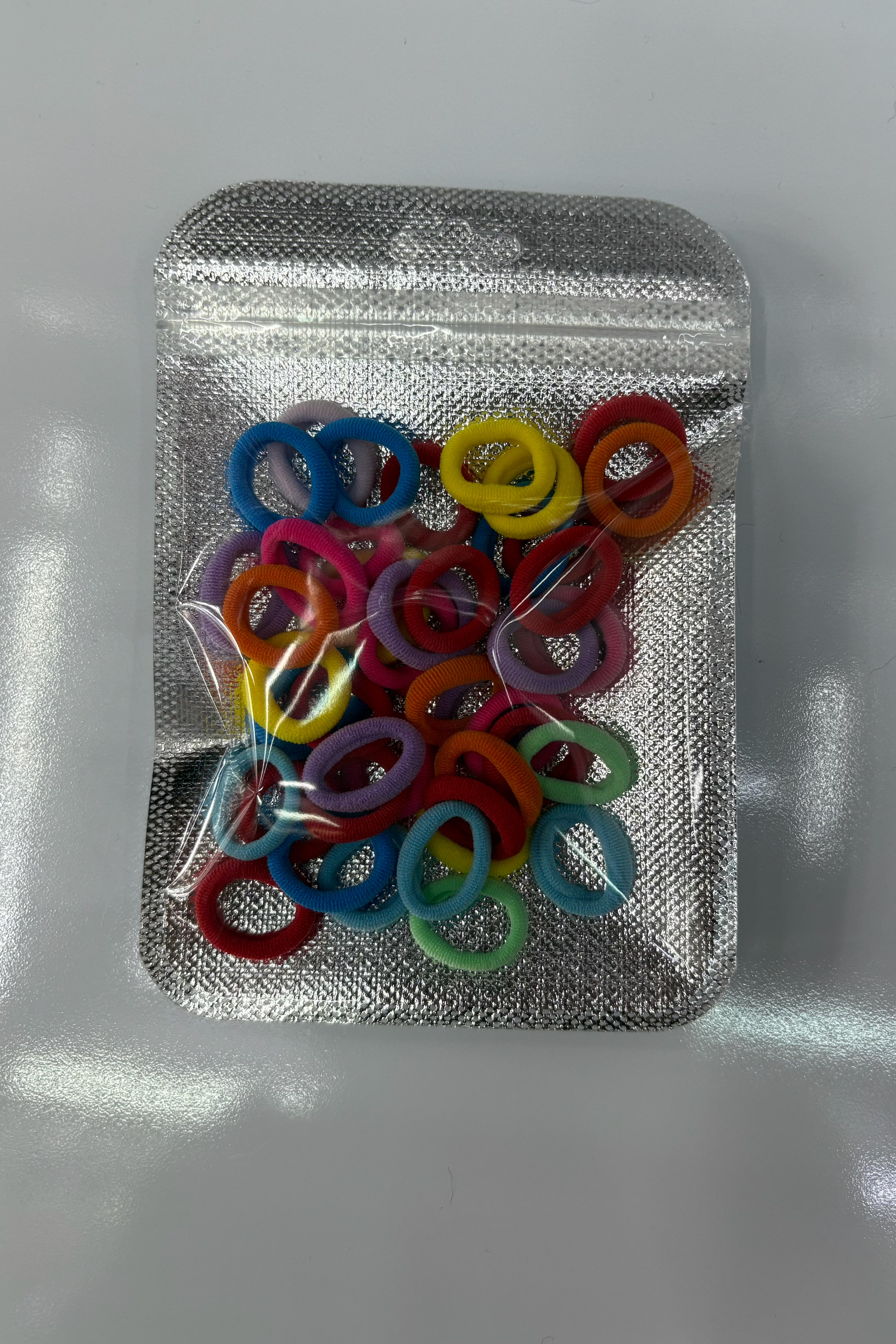 Factory direct supply for export children's towel rings 2.5 new style, 50 pieces each, shiny packaging, headband towel rings details Picture